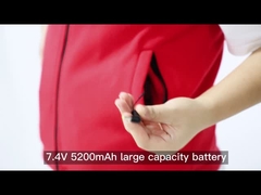 USB 5V 스마트 배터리 전기 뜨거워지 겨울은 조끼 여성용 조끼 조끼를 가열시키는 열 남성들 여성을 따뜻하게 합니다