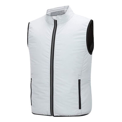 작업복 5V 선풍기 냉각 조끼 XXL XXXL 냉방장치를 하 조끼 백색