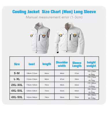 맞춤화된 S~4XL 냉방장치를 한 코드 Ac 오토바이 재킷 아우터 웨어