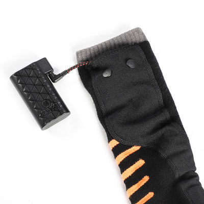 재충전 가능한 전기 양말 배터리 가열 된 양말 M L XL 크기 사냥 겨울 스키 야외