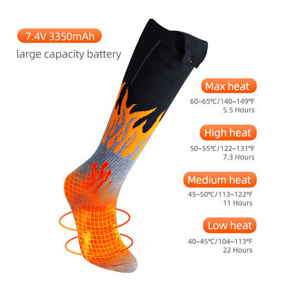 하이킹을 야영시키는 야외 승차를 위한 7.4V 3350mAh 충전지 전기 뜨거워지 성공